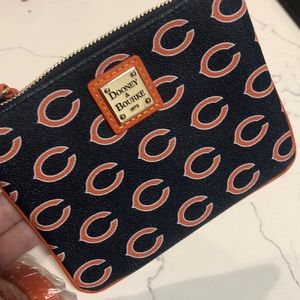 Women's Dooney & Bourke Chicago Bears Saffiano Signature Stadium Wristlet